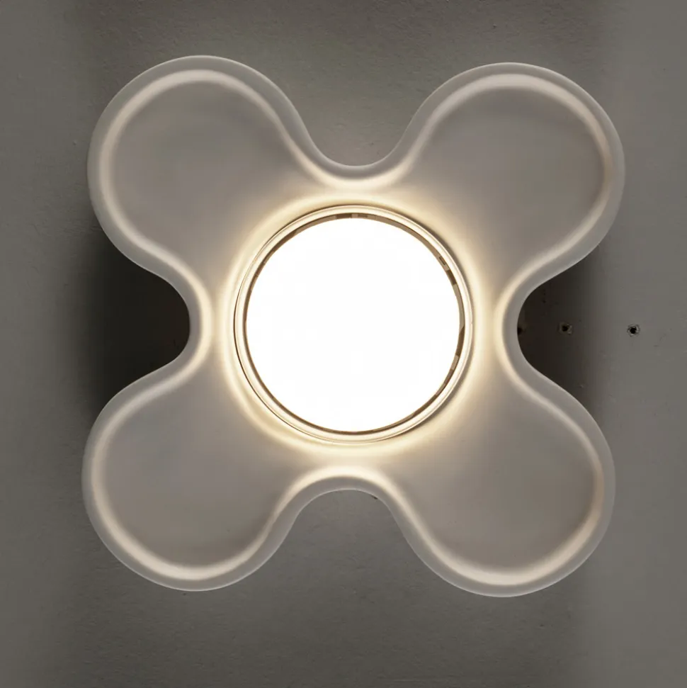 Plafoniera Artigianale in Ceramica e Alluminio Made in Italy - Toscot Clover