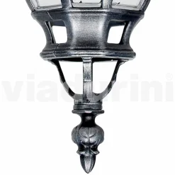 Plafoniera da esterno in alluminio pressofuso made in Italy, Anika
