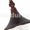 Plafoniera da giardino in alluminio pressofuso made in Italy, Anusca