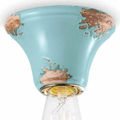 Plafoniera da soffitto a faretto vintage stile urbano Diane Ferroluce