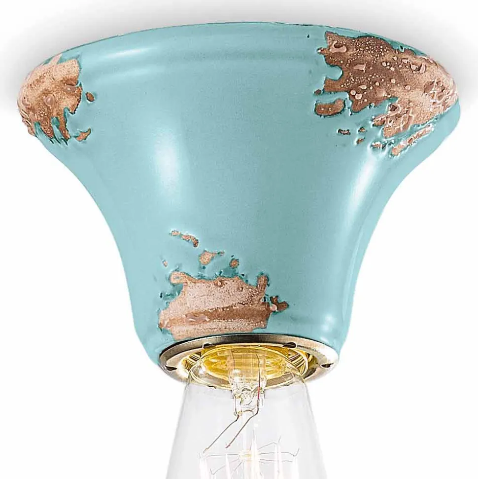 Plafoniera da soffitto a faretto vintage stile urbano Diane Ferroluce