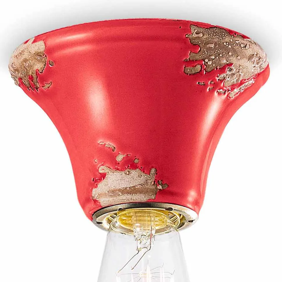 Plafoniera da soffitto a faretto vintage stile urbano Diane Ferroluce