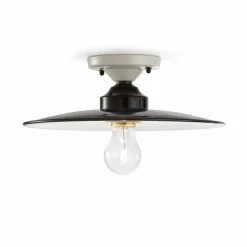 Plafoniera da soffitto di design in ceramica lucida Jane Ferroluce