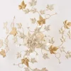Plafoniera in metallo e cristallo per interni dallo stile ricercato – Orchidea