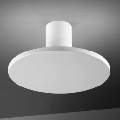 Plafoniera Realizzata in Metallo di Diverse Finiture e Misure - Lumi