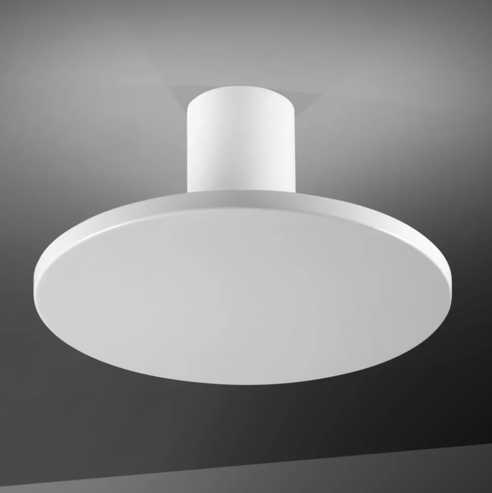 Plafoniera Realizzata in Metallo di Diverse Finiture e Misure - Lumi