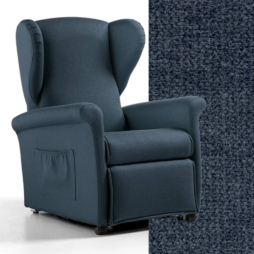 Poltrona Alzapersona con Funzioni Lift, Relax e Bed Made in Italy - Talita