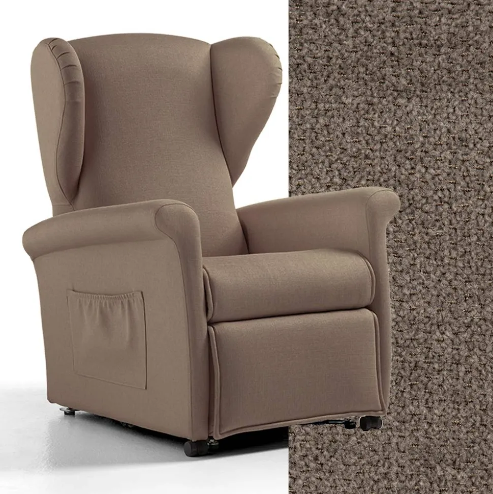 Poltrona Alzapersona con Funzioni Lift, Relax e Bed Made in Italy - Talita