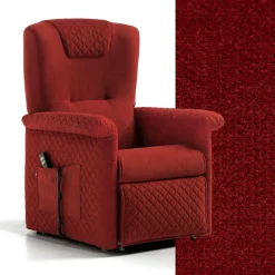 Poltrona Alzapersona con 2 Motori e Funzioni Lift/Relax/Bed Made in Italy - Giorgia