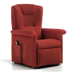 Poltrona Alzapersona con 2 Motori e Funzioni Lift/Relax/Bed Made in Italy - Giorgia