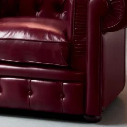 Poltrona Classica con Piedini a Cipolla in Legno di Faggio Made in Italy - Spassoso