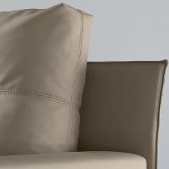 Poltrona con Cuscino Seduta Imbottito in Piuma e Poliestere Made in Italy - Malizioso