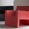 Poltrona da esterno di design Jut by Vondom, in resina di polietilene