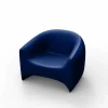 Poltrona da esterno iin resina di polietilene Blow Vondom, di design