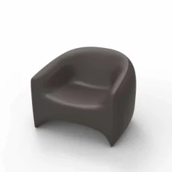 Poltrona da esterno iin resina di polietilene Blow Vondom, di design