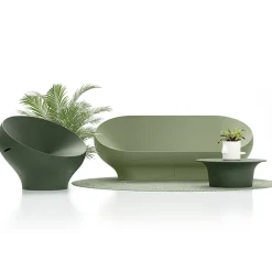 Poltrona da Esterno in Polietilene Disponibile in Diversi Colori - Salvietta