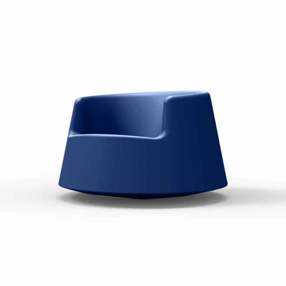 Poltrona da giardino design moderno Roulette Vondom in polietilene