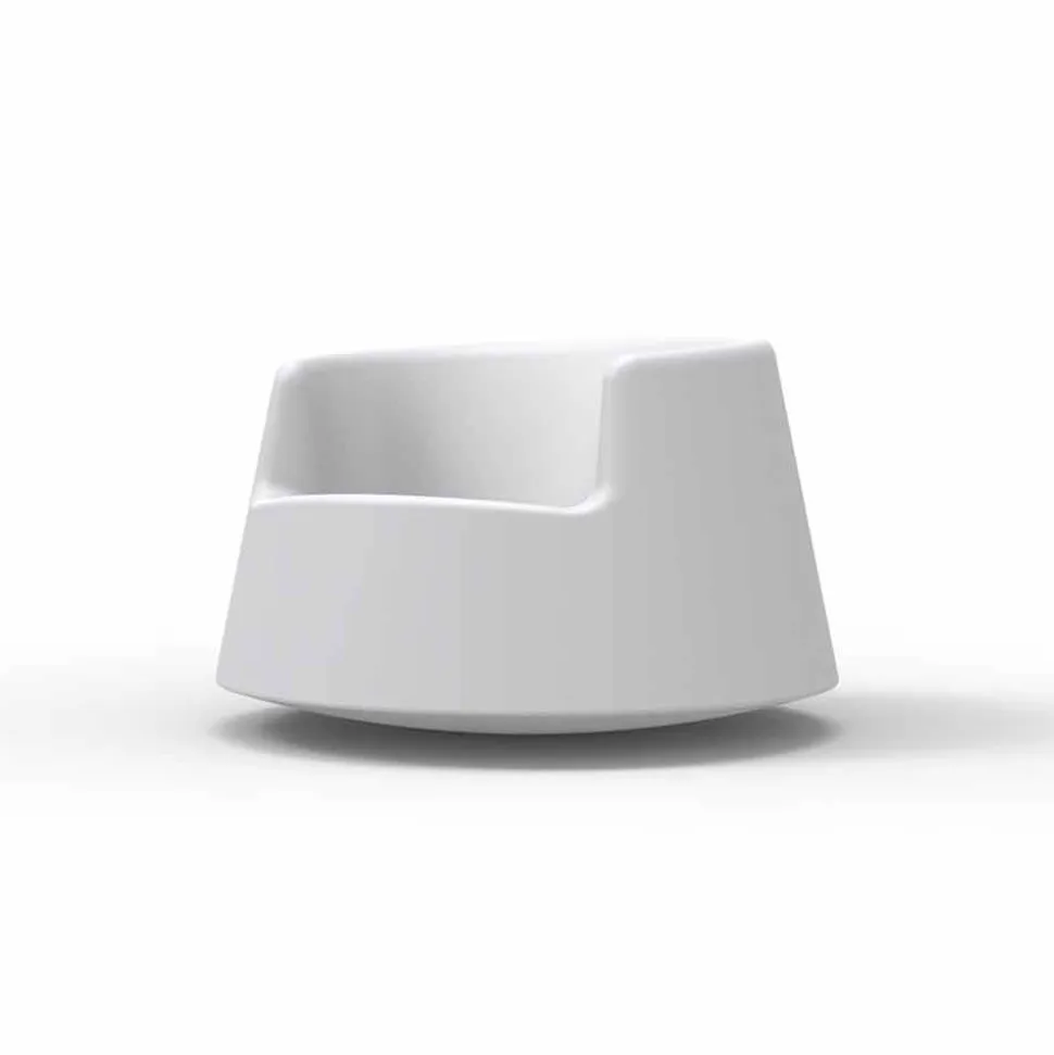 Poltrona da giardino design moderno Roulette Vondom in polietilene