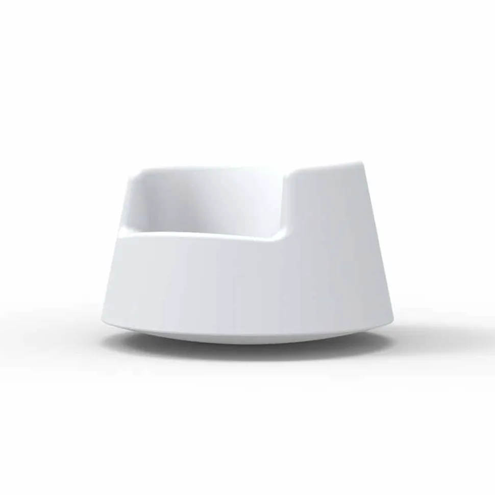 Poltrona da giardino design moderno Roulette Vondom in polietilene