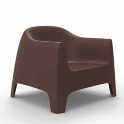 Poltrona da giardino di design Solid by Vondom, in polipropilene, 4 pezzi
