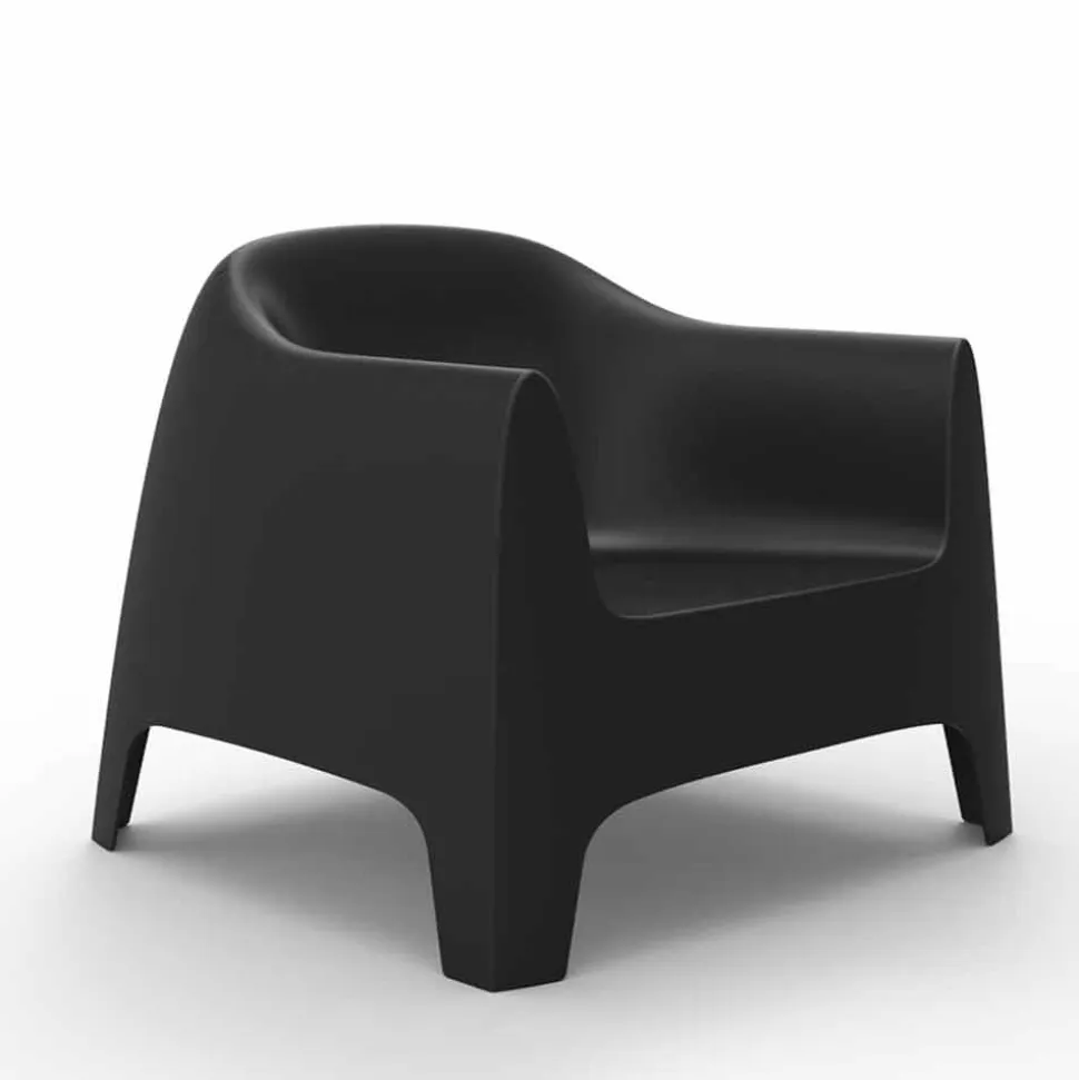 Poltrona da giardino di design Solid by Vondom, in polipropilene, 4 pezzi