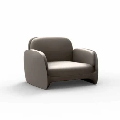 Poltrona da giardino in polietilene Pezzettina by Vondom, di design