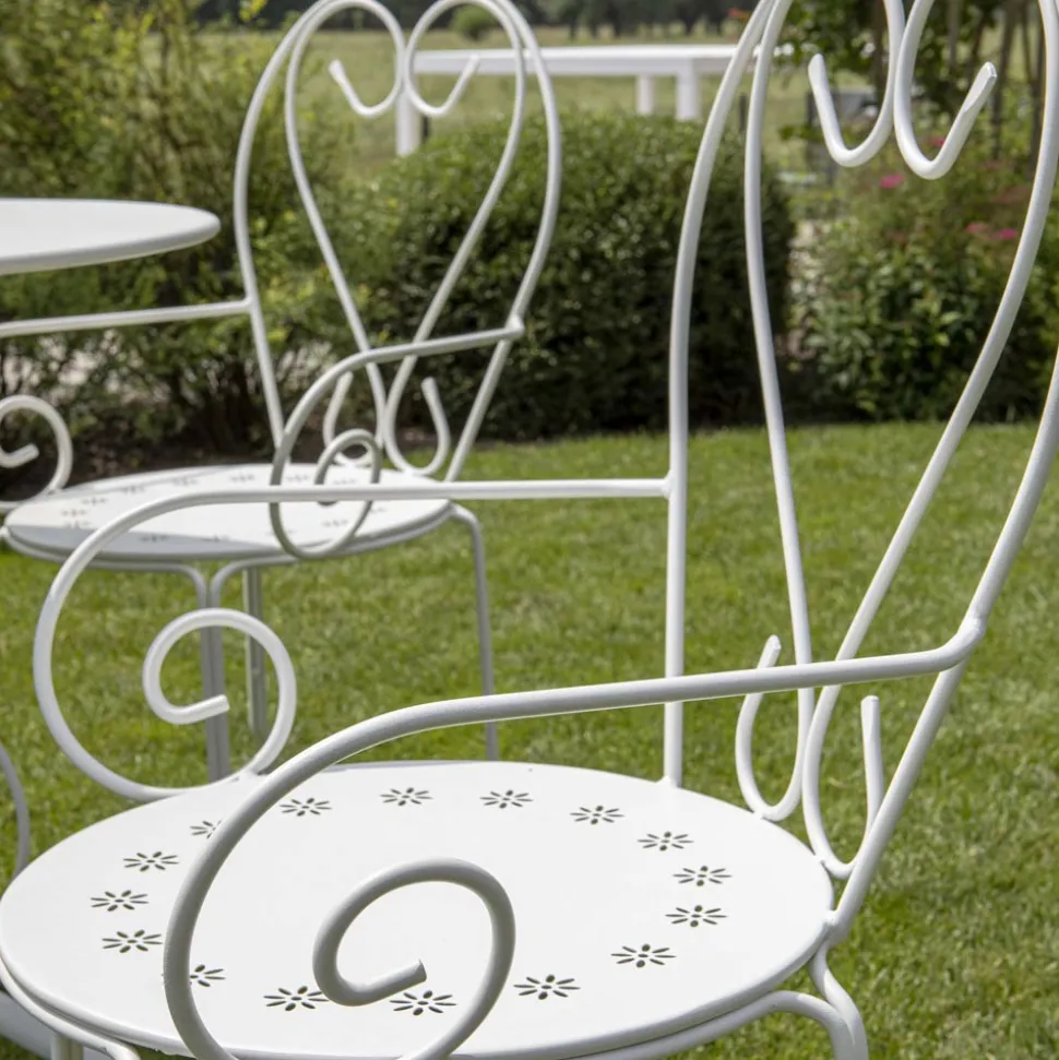 Poltrona da Giardino Realizzata Interamente in Metallo - Archivio