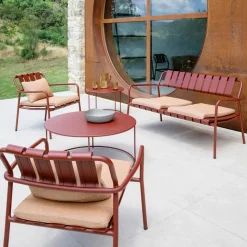 Poltrona da Giardino Realizzata Interamente in Alluminio - Risplendente