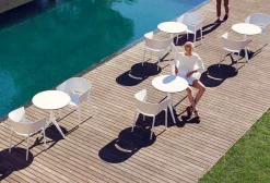 Poltrona da giardino Vondom Africa in polipropilene e fibra di vetro, 4 pezzi