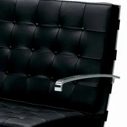 Poltrona da Ufficio in Pelle con Struttura in Acciaio Made in Italy - Speranza