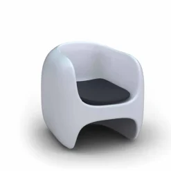 Poltrona Design Moderno Apple Made in Italy