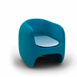 Poltrona Design Moderno Apple Made in Italy