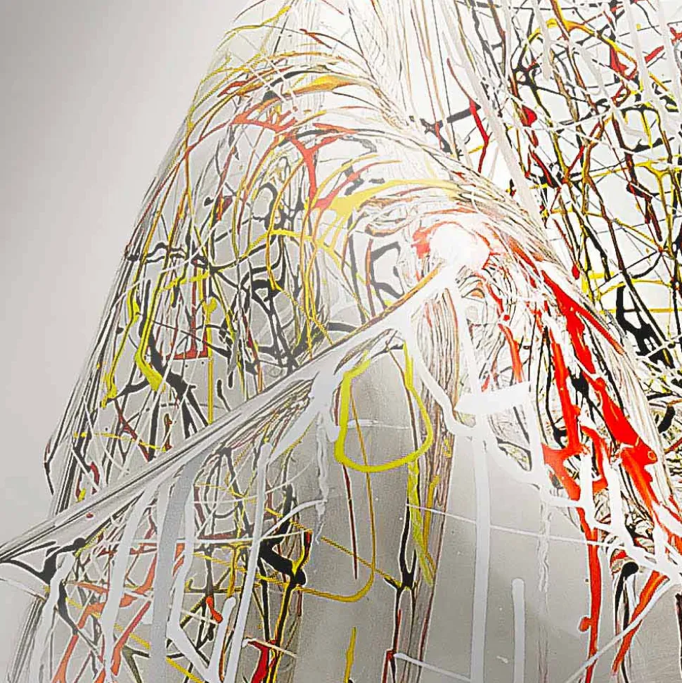 Poltrona design moderno in plexiglass multicolor Paris,made in Italy