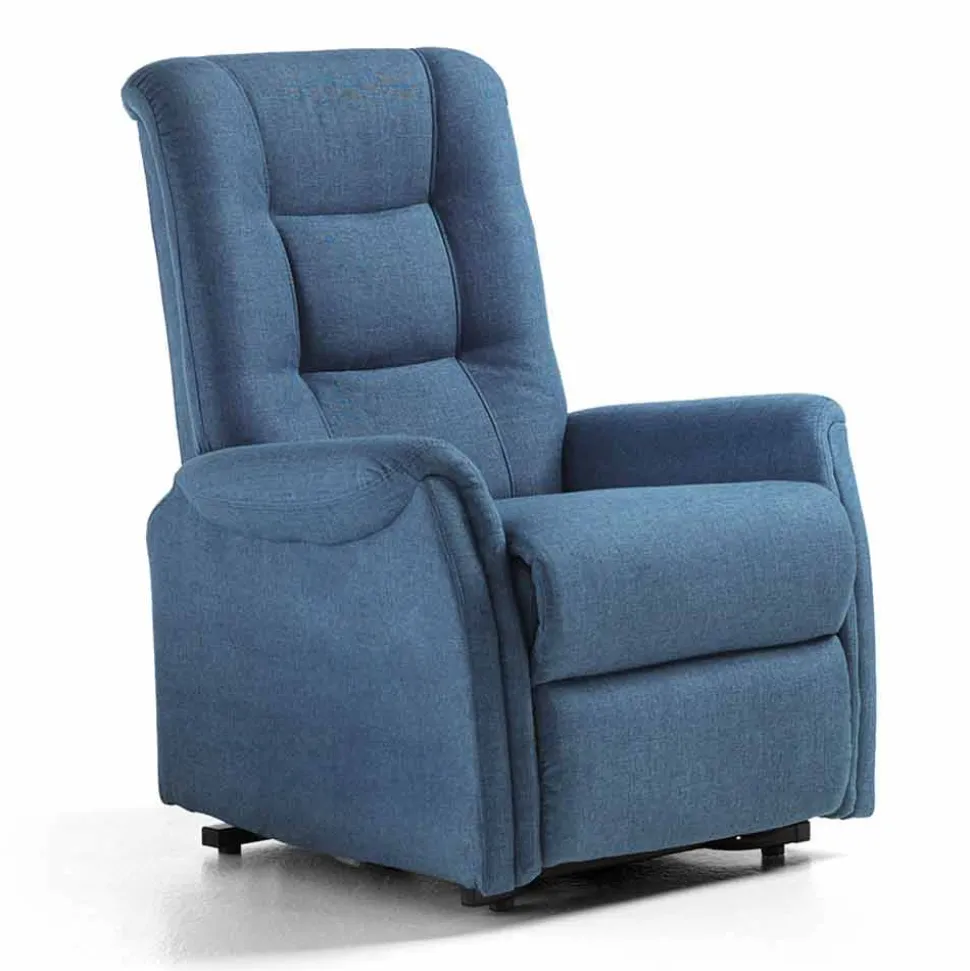 Poltrona Elettrica Alzapersona Relax Lift a 2 Motori di Lusso Moderna - Victoire