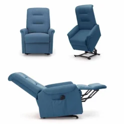 Poltrona Elettrica Alzapersona Relax Lift a 2 Motori di Lusso Moderna - Victoire