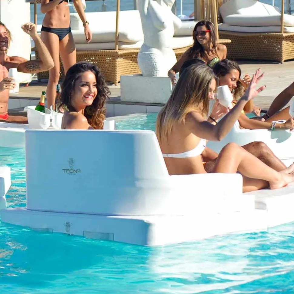 Poltrona galleggiante per piscina a doppia seduta Trona Magnum