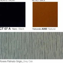 Poltrona Girevole in Pelle con Base in Legno Realizzata in Italia - Butterfly