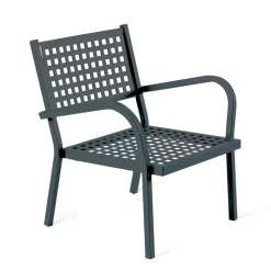 Poltrona Impilabile da Giardino in Acciaio Made in Italy 2 Pezzi – Aberdeen