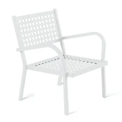 Poltrona Impilabile da Giardino in Acciaio Made in Italy 2 Pezzi – Aberdeen