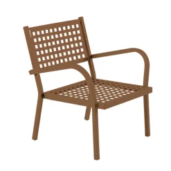 Poltrona Impilabile da Giardino in Acciaio Made in Italy 2 Pezzi – Aberdeen