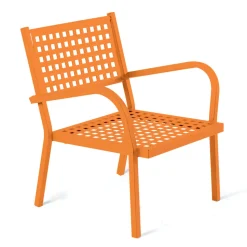 Poltrona Impilabile da Giardino in Acciaio Made in Italy 2 Pezzi – Aberdeen