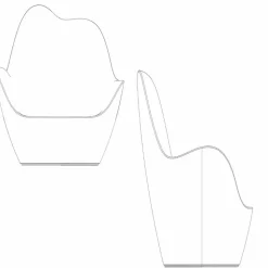 Poltrona in polietilene per esterno Sabinas by Vondom, design moderno