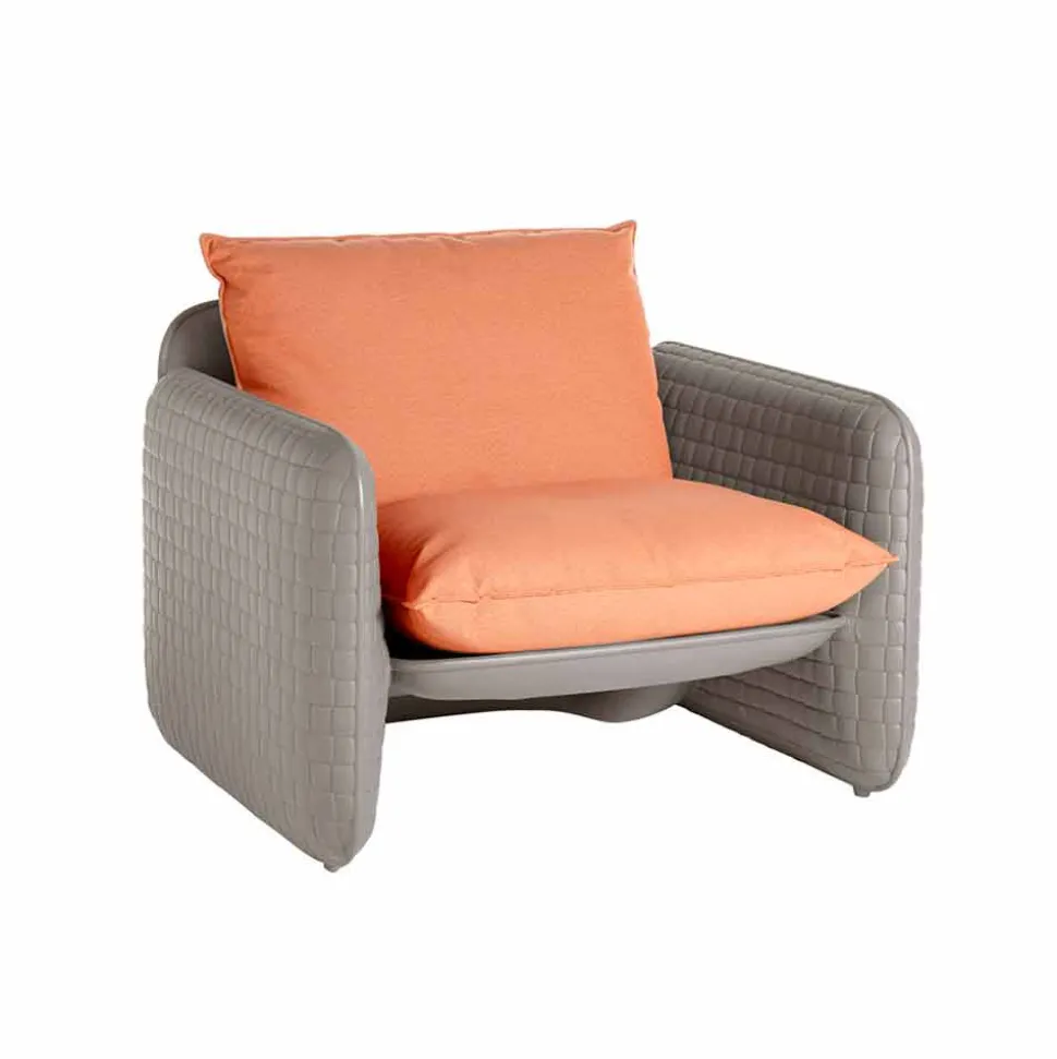 Poltrona Lounge con Cuscini Impermeabili,per Esterno - Mara Slide