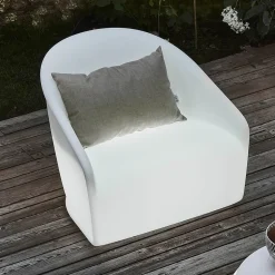 Poltrona Luminosa da Esterno in Polietilene con LED Made in Italy - Luglio