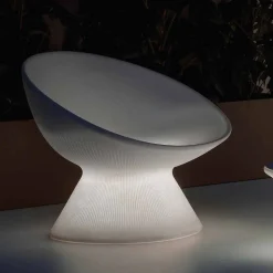 Poltrona Luminosa da Esterno in Polietilene con Luce LED Made in Italy - Desmond