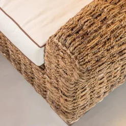 Poltrona Outdoor in Abaca con Cuscini Inclusi – Lagertha