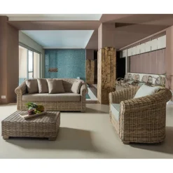 Poltrona Outdoor in Kubù con Cuscini Inclusi – Isildur
