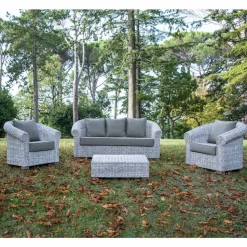 Poltrona Outdoor in Kubù con Cuscini Inclusi – Isildur