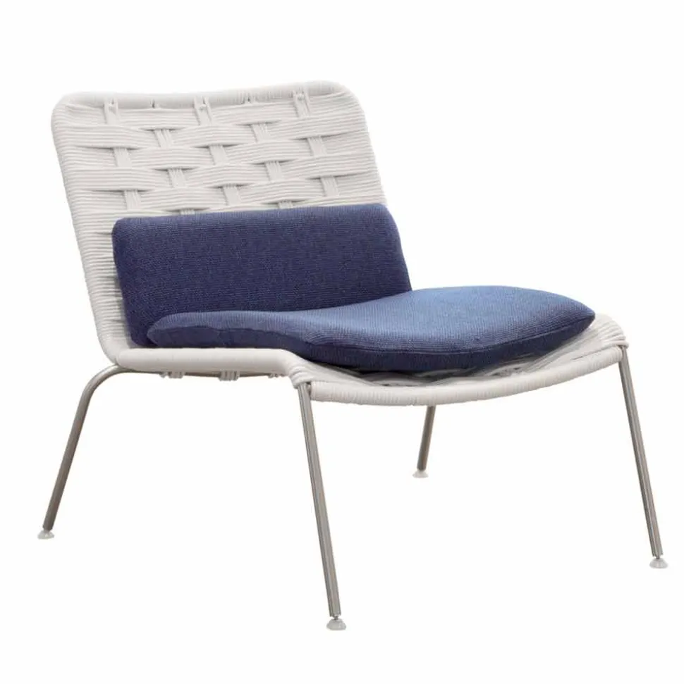 Poltrona per Giardino di Design Moderno in Corda Made in Italy - Madagascar3