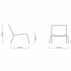 Poltrona per Giardino di Design Moderno in Corda Made in Italy - Madagascar3